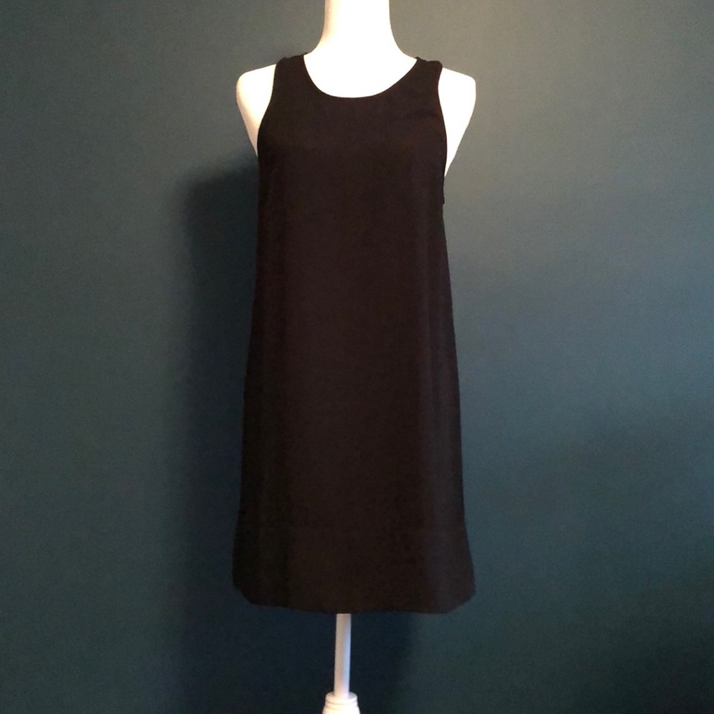 Leith black tunic dress